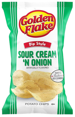 Golden Flake - Sour Cream 'N Onion - Dip Style