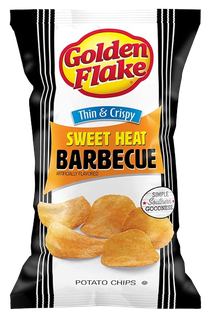 Golden Flake - Sweet Heat Barbecue - Thin & Crispy