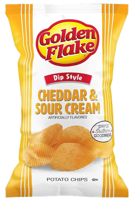 Golden Flake - Cheddar & Sour Cream - Dip Style