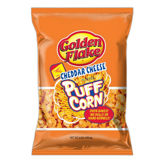 Golden Flake - Puff Corn - Cheddar Cheese