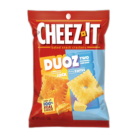 Cheez-it - Duoz - Cheddar Jack & Baby Swiss