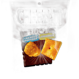 Cheez-it - Duoz - Carmael Popcorn & Cheddar