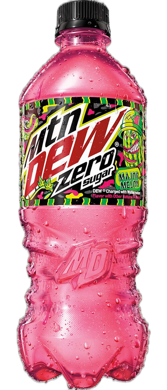 Mtn Dew Zero Sugar Major Melon