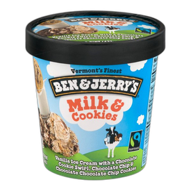 Ben & Jerry's - Milk & Cookies