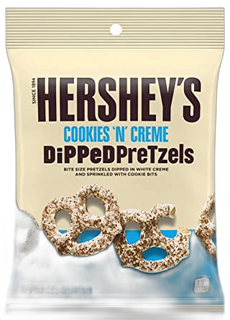 Hersheys Cookies' N' Creme Dipped Pretzels