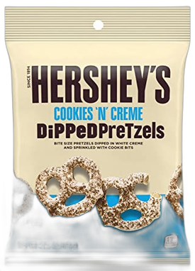 Hersheys Cookies' N' Creme Dipped Pretzels