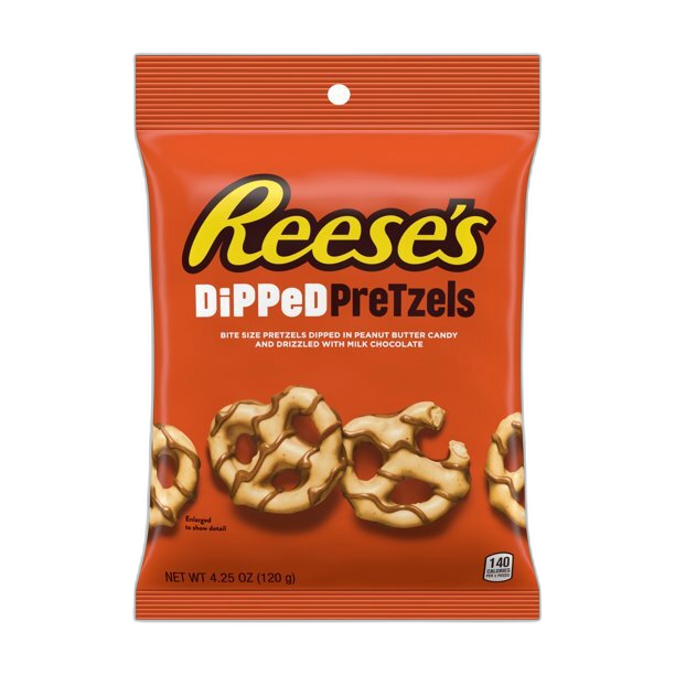 Reeses Dipped Pretzels