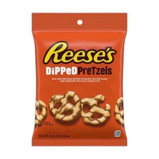 Reeses Dipped Pretzels