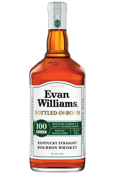 Evan Williams 100 Proof White Label