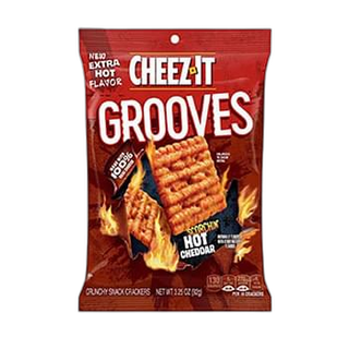 Cheez-it - Grooves - Scorchin Hot Cheddar