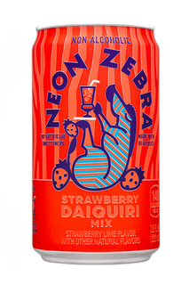 Neon Zebra Strawberry Daiquiri