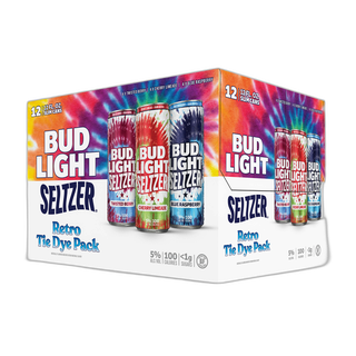 Budlight Seltzer Retro Tie Dye Pack