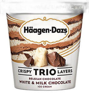 Haagen Dazs Crispy Trio Layers