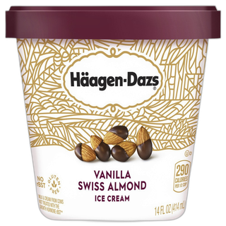 Haagen Dazs Vanilla Swiss Almond