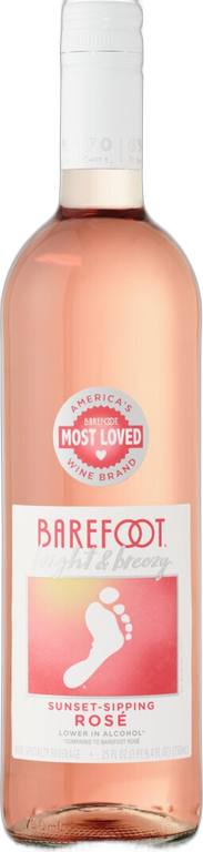 Barefoot Sunset Sipping Rose