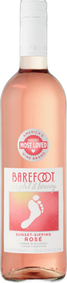 Barefoot Sunset Sipping Rose