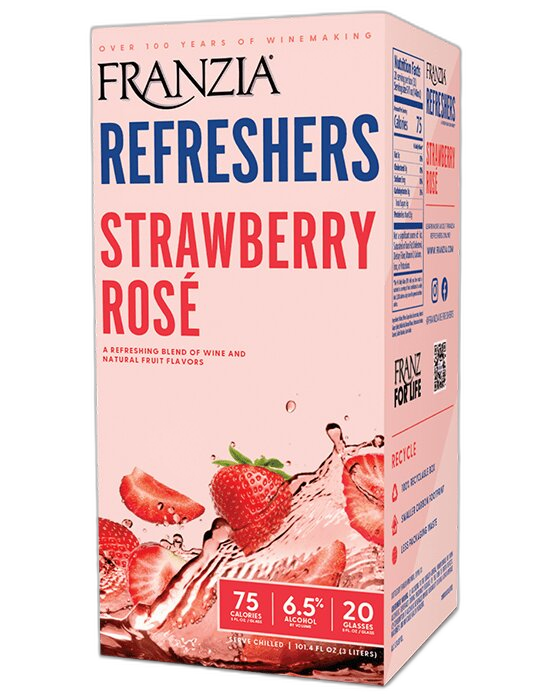 Franzia Refreshers Strawberry Rose