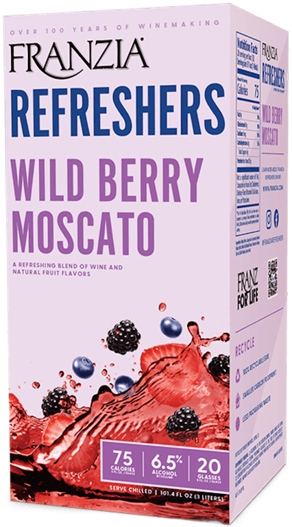 Franzia Refreshers Wild Berry Moscato