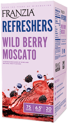 Franzia Refreshers Wild Berry Moscato