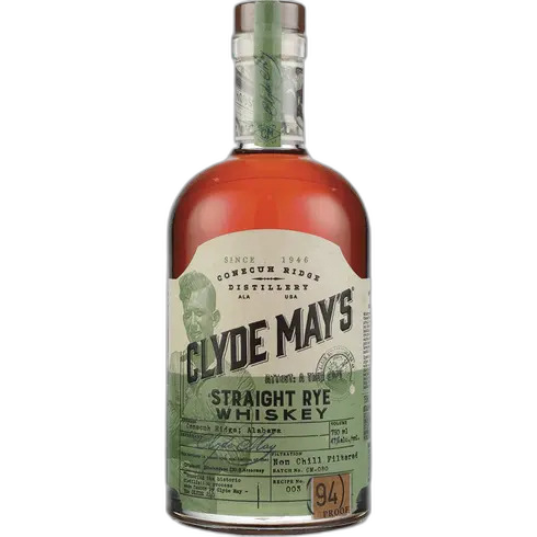 Clyde May's Straight Rye Whiskey