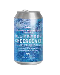 Ghost Train Smoothie Sour Blueberry Cheesecake