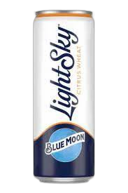 Blue Moon Light Sky Citrus Wheat Craft Beer