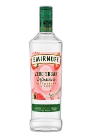 Smirnoff Zero Sugar Infusions Strawberry & Rose