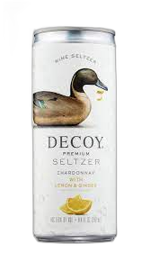 Decoy Seltzer Chardonnay Lemon