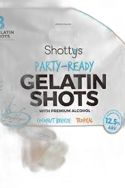 Shottys Gelatin Shots Combo Pack - Coconut Breeze/ Tropical
