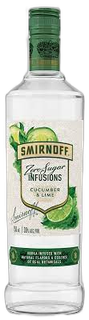 Smirnoff Zero Sugar Infusions Cucumber & Lime