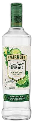 Smirnoff Zero Sugar Infusions Cucumber & Lime