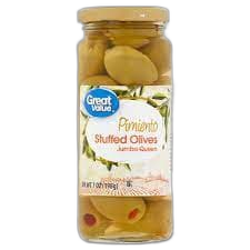 Great Value Pimento Stuffed Olives