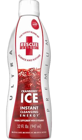 Rescue Ice Detox Drink Cranberry