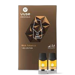 Vuse Alto Flavor Pack 2.4% Rich Tobacco Pods