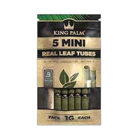 King Palm 5 Pack Mini Unflavored