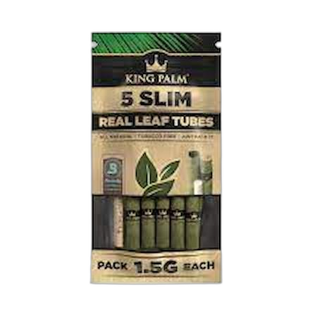 King Palm 5 Pack Slim Unflavored