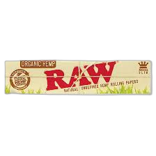 RAW King Rolling Paper Organic Hemp