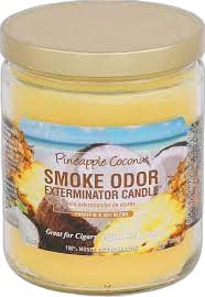 Smoke Odor Pineapple Coconut Candle