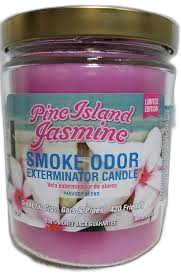 Smoke Odor Pine Island Jasmine Candle