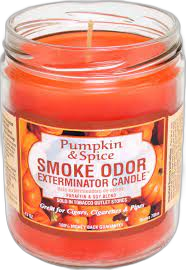 Smoke Odor Pumpkin & Spice Candle