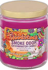 Smoke Odor Woodstock Candle