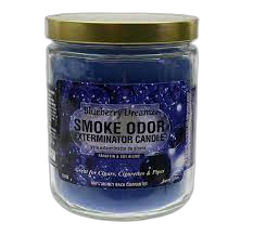 Smoke Odor Blueberry Dreamz Candle