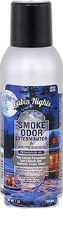 Smoke Odor Spray Cabin Nights