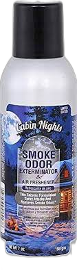 Smoke Odor Spray Cabin Nights