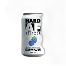 Hard AF Seltzer Blue Raspberry