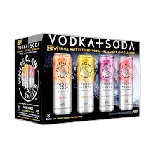 White Claw Vodka + Soda Variety Pack