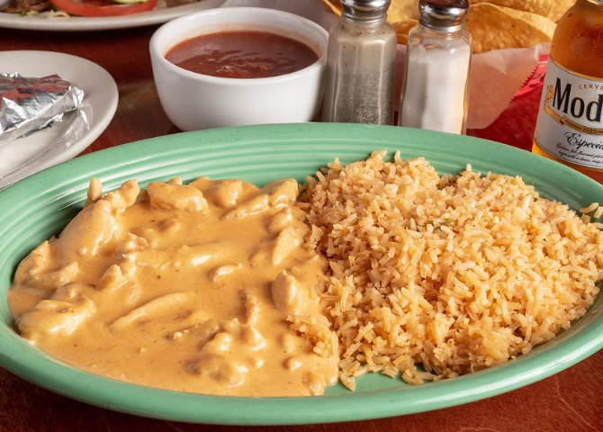 Pollo Con Crema