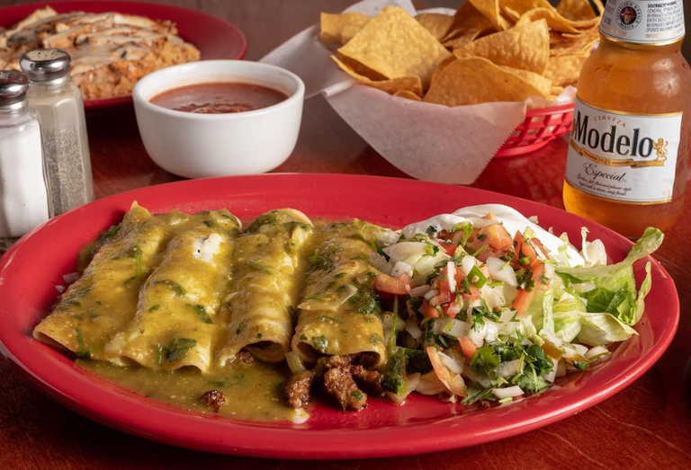 Enchiladas Verdes