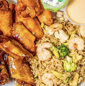 6pcs with Fried Rice Combo