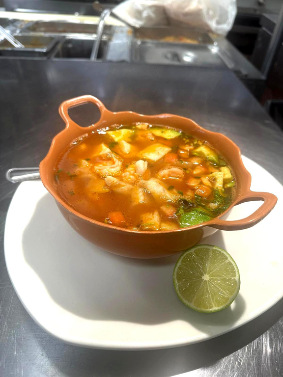 Tilapia & Shrimp Soup